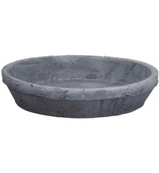 Terra Cotta potteskål grå AT34