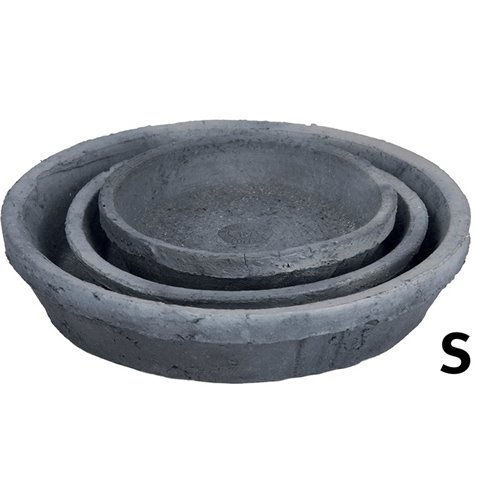 Terra Cotta potteskåler 3 stk for pottesett grå AT32
