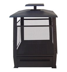 Pagoda terrace heater with wire