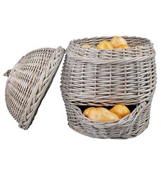 Potato basket grey