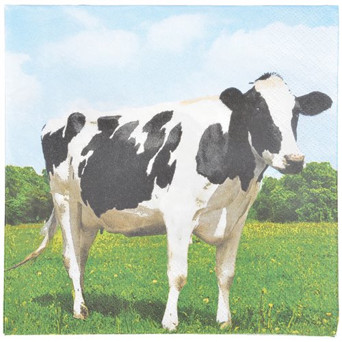 Paper Napkins cow 33x33cm