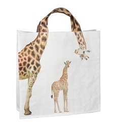 Shopping bag zoo animalnecks ass.