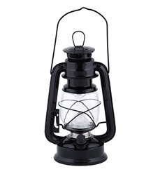 LED light lantern black